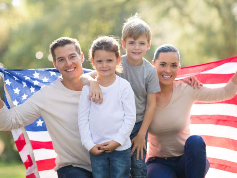 An-American-family-in-